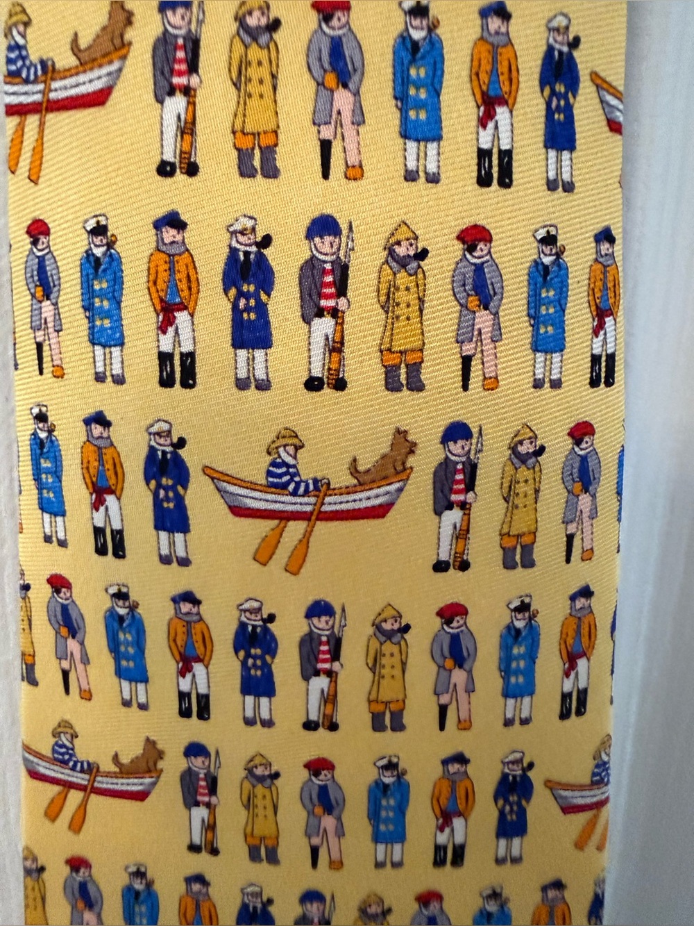 Eric Holch for Alynn Silk Tie “Old Salts & Sea Dogs”